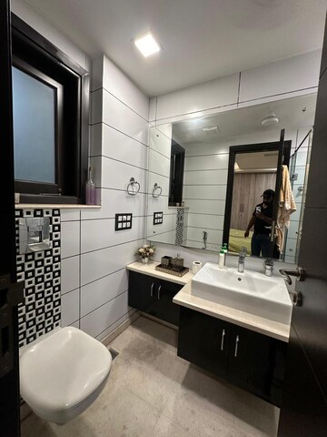Kitchen in 3 BHK Builder Floor at Freedom Fighters Enclave – for Rent