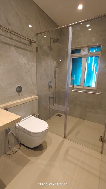Bathroom in 2 BHK Apartment at Bandra West – for Rent