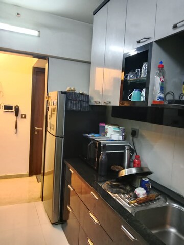 Kitchen in 3 BHK Apartment at Lodha Splendora, Ghodbunder Road – for Rent