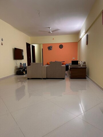 Living Room in 3 BHK Apartment at Konark Karia Riva, Mundhwa – for Sale