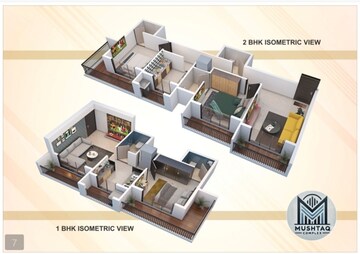 Floor Plan in 1 BHK Apartment at Dahivali – for Sale
