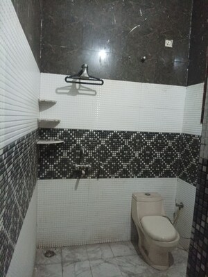 Bathroom in 3 BHK Builder Floor at Dhakoli Village – for Sale