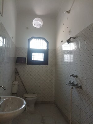 Bathroom in 3 BHK Builder Floor at Dhakoli Village – for Sale