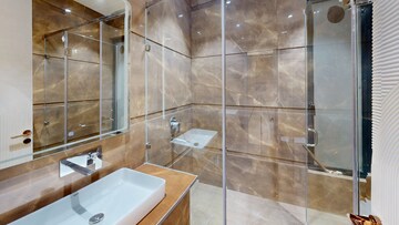 Bathroom in 3.5 BHK Builder Floor at SS Mayfield Gardens, Sector 51 – for Sale