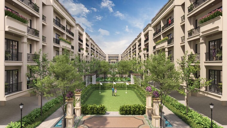 Exterior View, rof-pravasa 3 Bedroom 1968 Sq.Ft. Builder Floor In Sector 88a Gurgaon 8490604