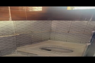 Bathroom in 1 RK Apartment at Kopar Khairane – for Sale