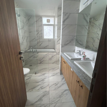 Bathroom in 3 BHK Apartment at Conscient Hines Elevate, Sector 59 – for Rent