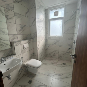 Bathroom in 3 BHK Apartment at Conscient Hines Elevate, Sector 59 – for Rent