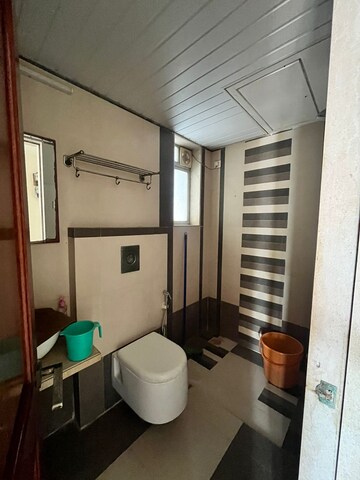 Bathroom in 4 BHK Apartment at Wadavali Village – for Rent
