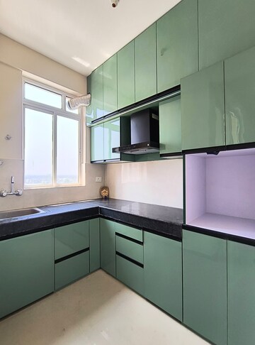 Kitchen in 3.5 BHK Apartment at ORO City, Jankipuram – for Rent