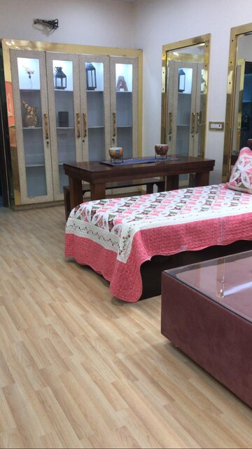 Bedroom in 2 BHK Builder Floor at Lajpat Nagar – for Rent