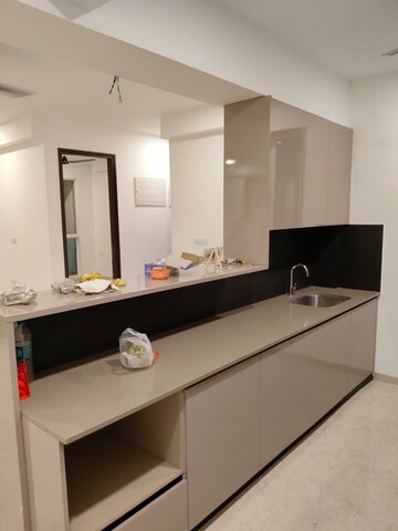 Kitchen in 3 BHK Apartment at Aurum Q Islands, Ghansoli – for Rent