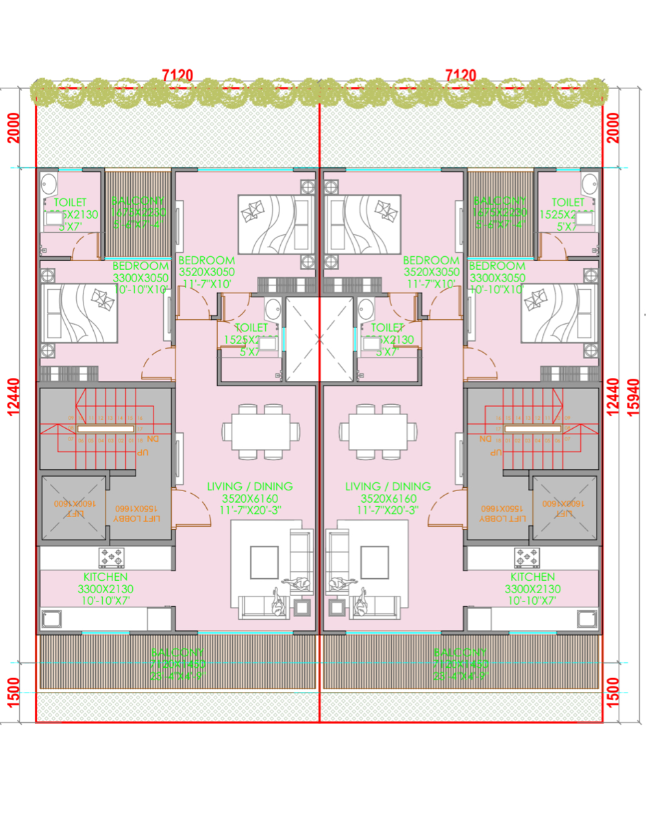 2 BHK + Extra Room Apartment For Sale in Paras Floret