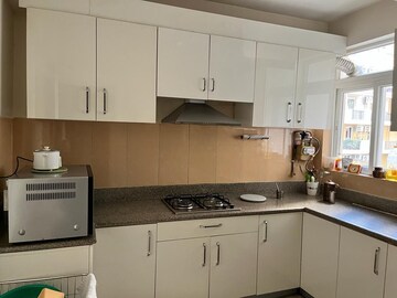 Kitchen in 3.5 BHK Builder Floor at Emaar Emerald Floors Premier, Sector 65 – for Rent
