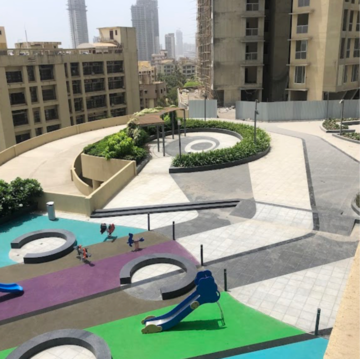Team Area in 3 BHK Apartment at Bhoomi Celestia, Kanch Pada – for Rent