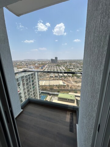 Living Room in 3 BHK Apartment at Yashwin Orizzonte, Kharadi – for Rent