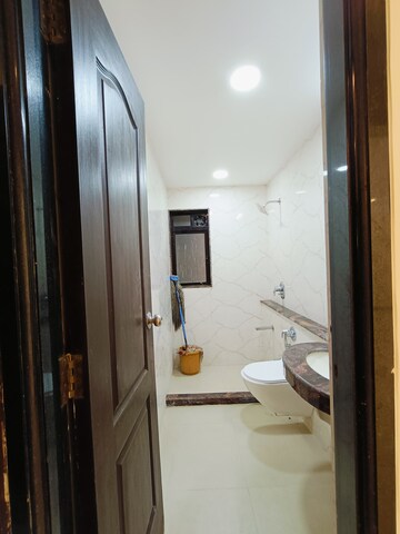 Bathroom in 3 BHK Apartment at Gamdevi – for Rent