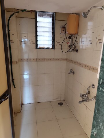 Bathroom in 1 BHK Apartment at Bhakti Park Anand Nagar, Anand Nagar – for Rent