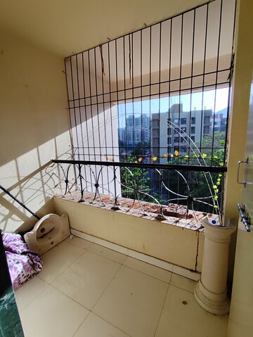 Balcony in 1 BHK Apartment at Bhakti Park Anand Nagar, Anand Nagar – for Rent