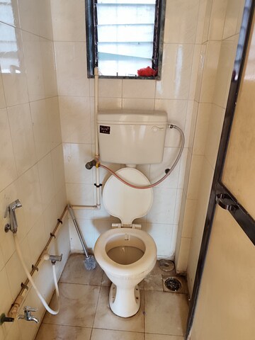 Bathroom in 1 BHK Apartment at Bhakti Park Anand Nagar, Anand Nagar – for Rent