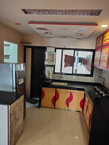 Kitchen in 3 BHK Apartment at Adajan – for Rent