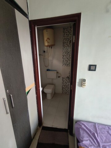 Bathroom in 3 BHK Apartment at Adajan – for Rent