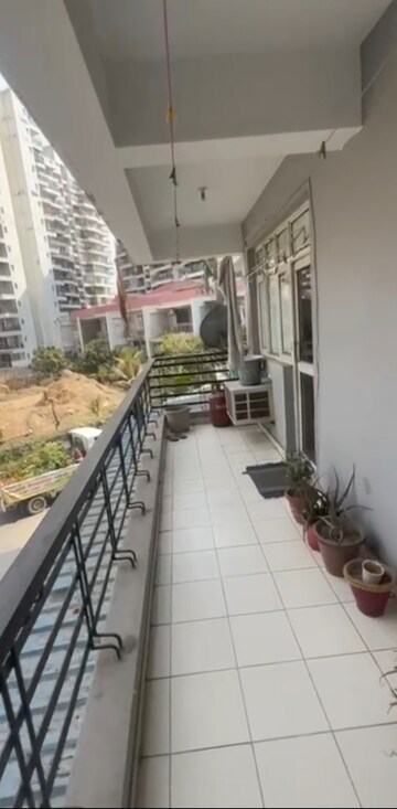 Balcony in 3 BHK Apartment at GH-7 Crossings Republik, Vijay Nagar – for Rent