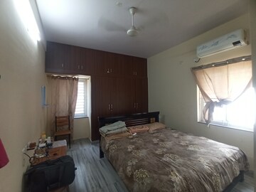 Bedroom in 2 BHK Builder Floor at Kakatiya Hills, Jubilee Hills – for Rent