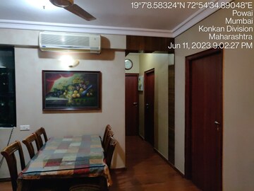 Living Room in 3 BHK Apartment at Hiranandani Garden Brentwood, Powai – for Rent