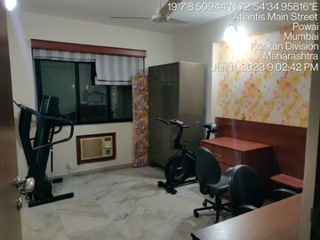 Living Room in 3 BHK Apartment at Hiranandani Garden Brentwood, Powai – for Rent