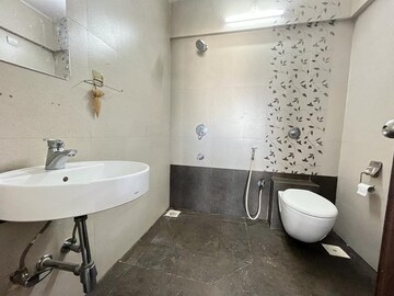 Bathroom in 3 BHK Apartment at Bharat Skyvistas, Andheri West – for Rent