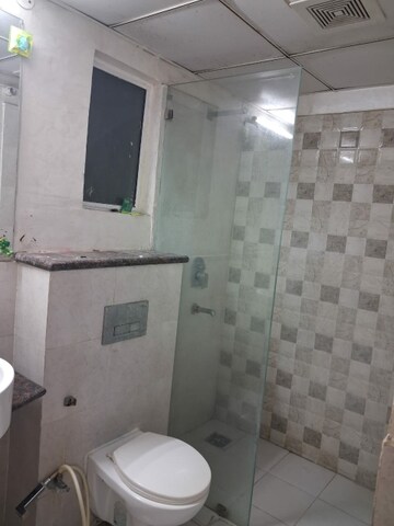Bathroom in 2 BHK Apartment at JKG Palm Resort, Raj Nagar Extension – for Rent