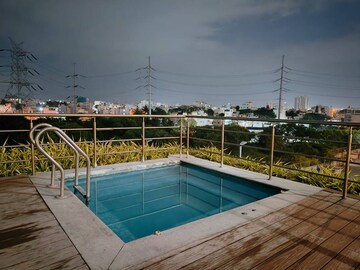 Swimming Pool in 3 BHK Apartment at Pashmina Waterfront, Old Madras Road – for Rent