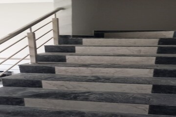 Staircase in 3 BHK Villa at Jahangirabad – for Sale
