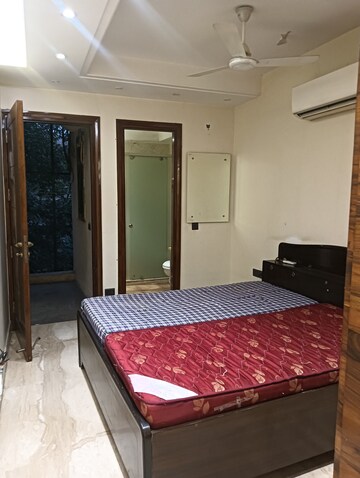 Bedroom in 2 BHK Builder Floor at Lajpat Nagar I – for Rent