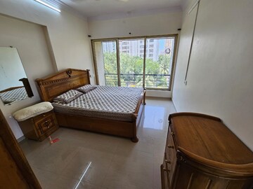 Living Room in 2 BHK Apartment at Montreal Tower, Andheri West – for Rent