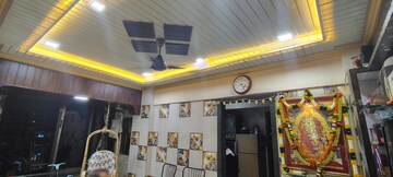 Living Room in 1 BHK Apartment at Siddhivinayak Tower Runwal Nagar, Kolbad – for Rent