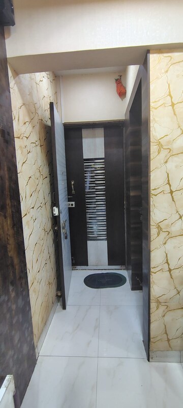 Bathroom in 1 BHK Apartment at Siddhivinayak Tower Runwal Nagar, Kolbad – for Rent