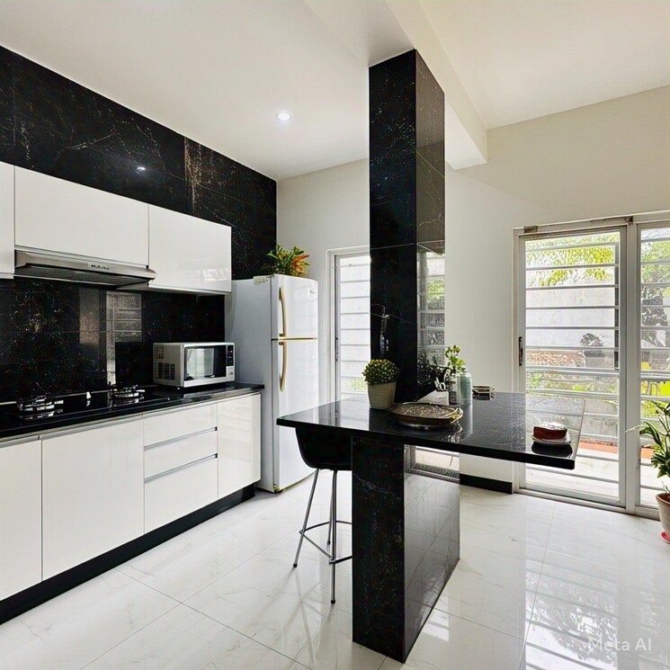 Kitchen, dum dum 2 Bedroom 990 Sq.Ft. Apartment In Dum Dum Kolkata 8492132