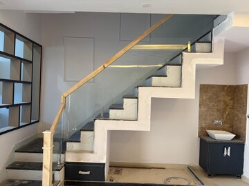 Staircase in 3.5 BHK Villa at Sirsi Road – for Sale