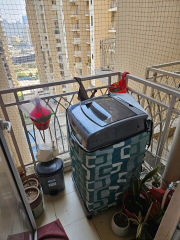 Balcony in 3 BHK Apartment at Mahagun Mywoods, Sector 16c Greater Noida – for Rent
