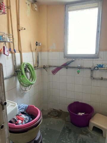Bathroom in 1 RK Apartment at HDIL Dheeraj Upvan 1, Borivali East – for Rent