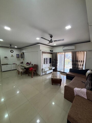 Living Room in 2 BHK Apartment at Lodha Paradise, Majiwada – for Sale