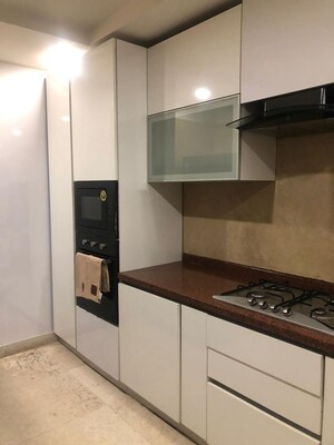 Kitchen in 3 BHK Builder Floor at Greater Kailash I – for Sale
