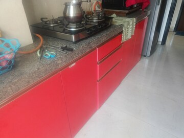 Kitchen in 2.5 BHK Apartment at Piramal Vaikunth, Balkum Pada – for Rent