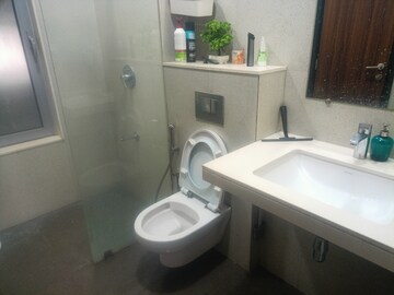 Bathroom in 2.5 BHK Apartment at Piramal Vaikunth, Balkum Pada – for Rent