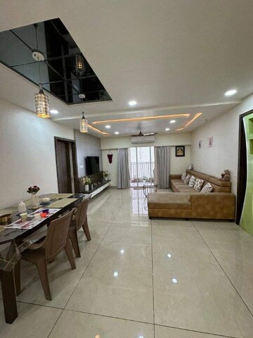 Living Room in 2 BHK Apartment at Ramky Towers, Gachibowli – for Rent