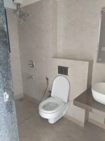 Bathroom in 3 BHK Apartment at Godrej Prime, Chembur – for Rent