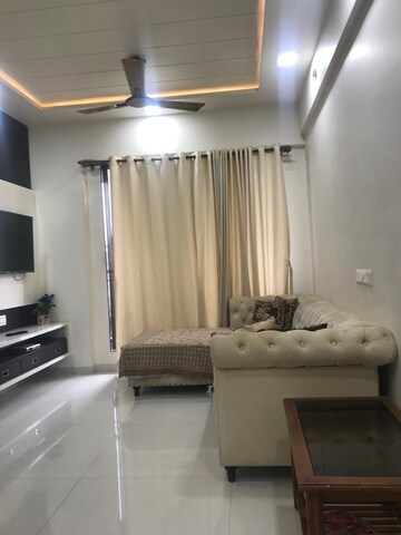 Living Room in 2 BHK Apartment at Hyde Park Galaxy, Manpada – for Rent