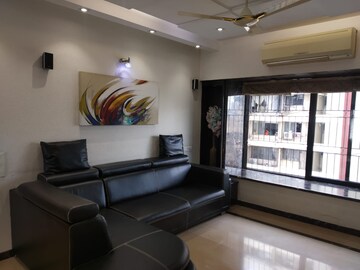 Living Room in 3 BHK Apartment at Samartha Aangan, Andheri West – for Rent